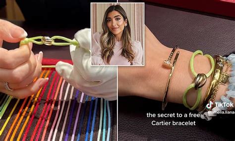 cartier trinity bracelet on silk cord replica|cartier trinity bracelet for sale.